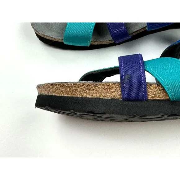 NAOT Roxanna Slide Sandals Women 40 US 9 EUC Cork‎ Lightweight Comfort Shoes