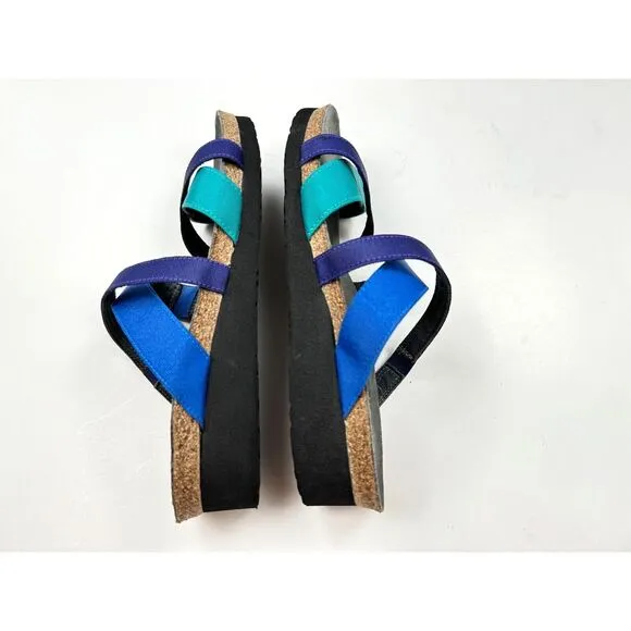 NAOT Roxanna Slide Sandals Women 40 US 9 EUC Cork‎ Lightweight Comfort Shoes