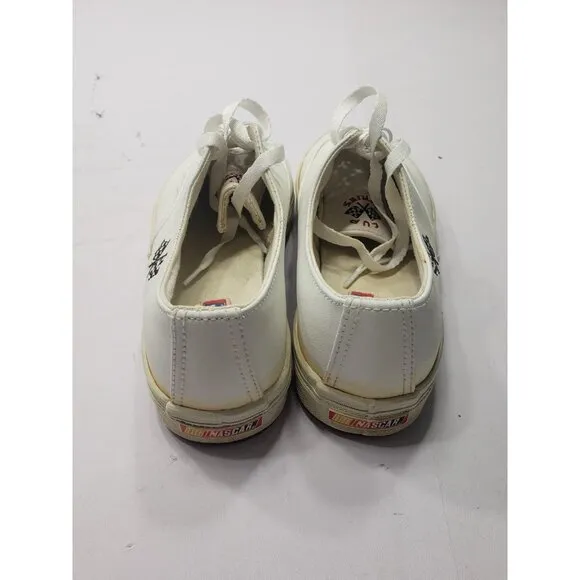 NASCAR Indy Cup Series White Womens Size 9 Lace Up Leather Upper Balance