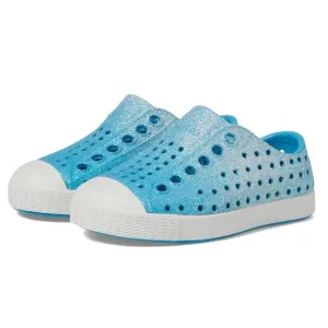 Native Shoes Jefferson Bling Big Kid Blue Coastal Maria Bling Shell White J2