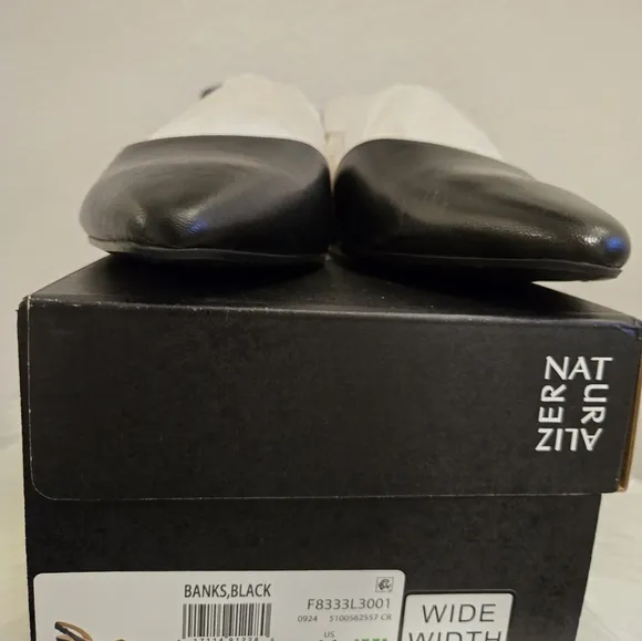 Naturalizer Banks Elegant Black Slingback Women's Shoes