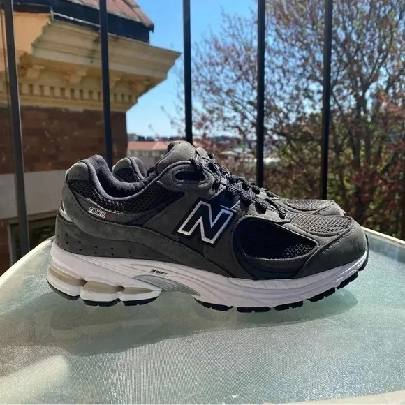 New Balance 2002 RB Slate Gray Black Sneakers Shoes