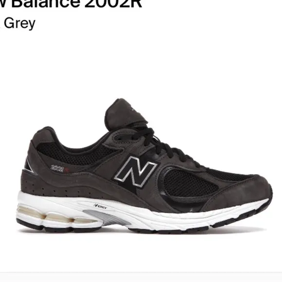 New Balance 2002 RB Slate Gray Black Sneakers Shoes