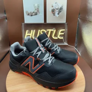 New Balance 410 V8 Trail Running Shoes Hiking Black/Orange Men’s Sz 13 2E