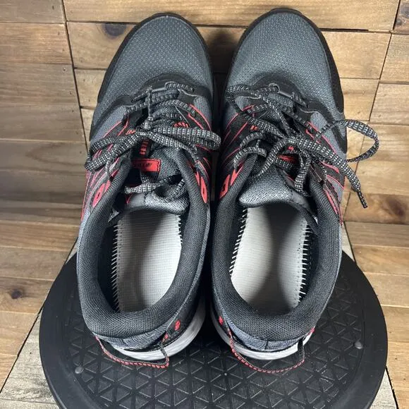 New Balance 410v7 Mens Size 10.5 4E WIDE Trail Grey Red Lace Up Shoes NO INSOLES