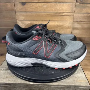 New Balance 410v7 Mens Size 10.5 4E WIDE Trail Grey Red Lace Up Shoes NO INSOLES