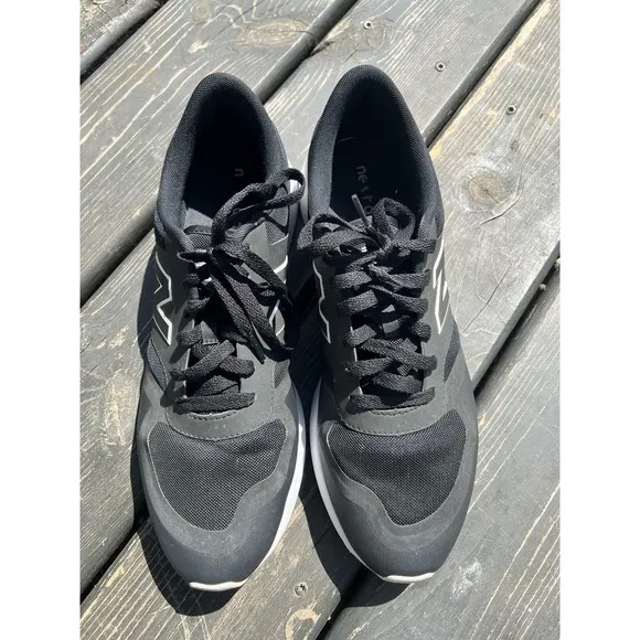New Balance 420 black white sneaker Mens 13