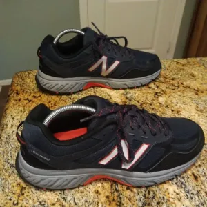 New Balance 510 Trail Running Shoes US 9.5 Blue Gray Sneakers H 20 mens EUC