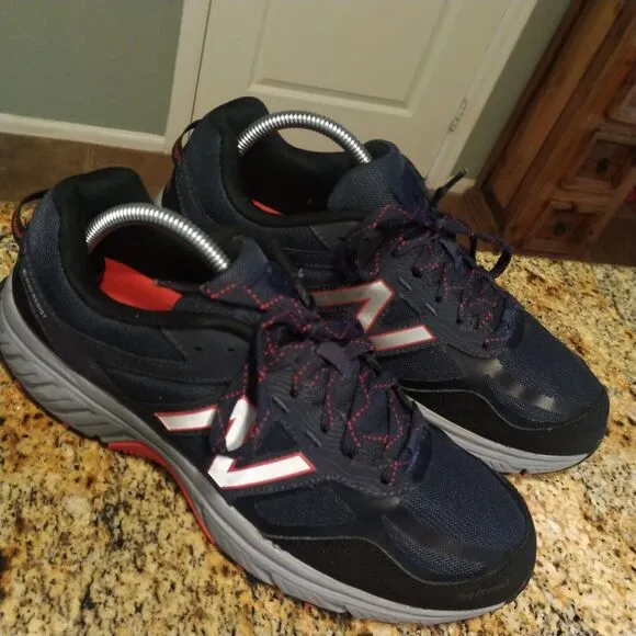 New Balance 510 Trail Running Shoes US 9.5 Blue Gray Sneakers H 20 mens EUC