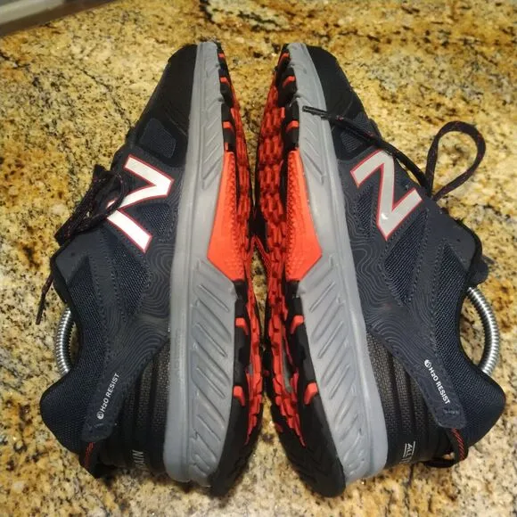 New Balance 510 Trail Running Shoes US 9.5 Blue Gray Sneakers H 20 mens EUC