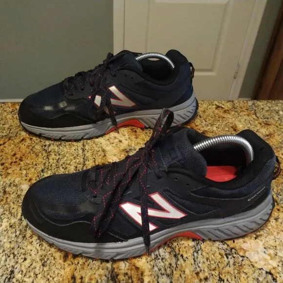 New Balance 510 Trail Running Shoes US 9.5 Blue Gray Sneakers H 20 mens EUC