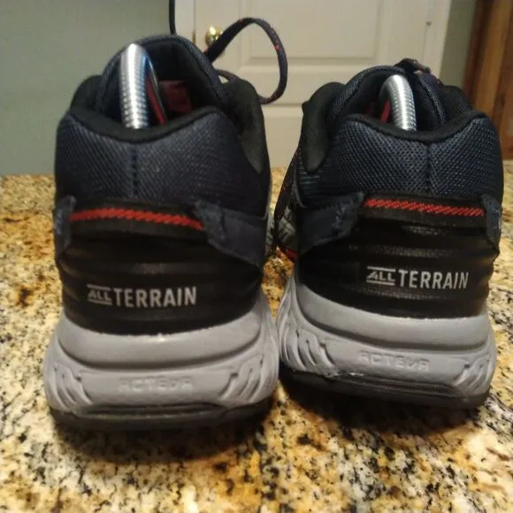 New Balance 510 Trail Running Shoes US 9.5 Blue Gray Sneakers H 20 mens EUC