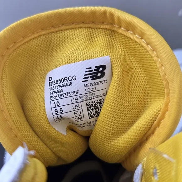 New‎ Balance 650R 'Honeycomb' High Top Sneakers NEW Sz 10