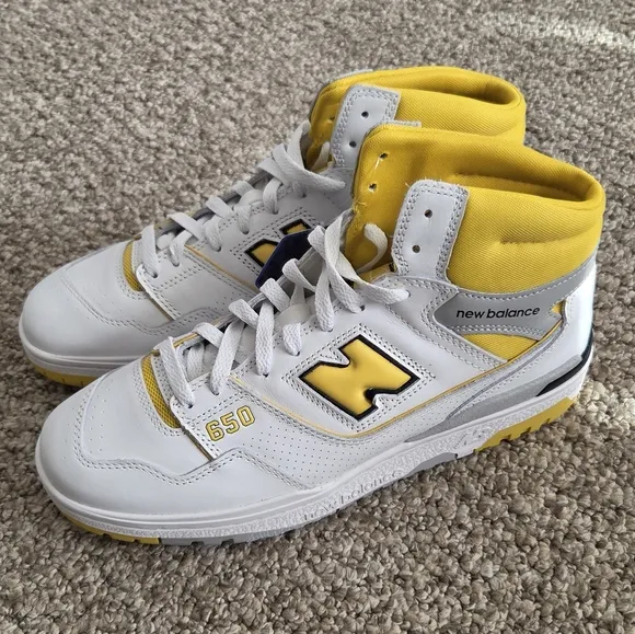 New‎ Balance 650R 'Honeycomb' High Top Sneakers NEW Sz 10