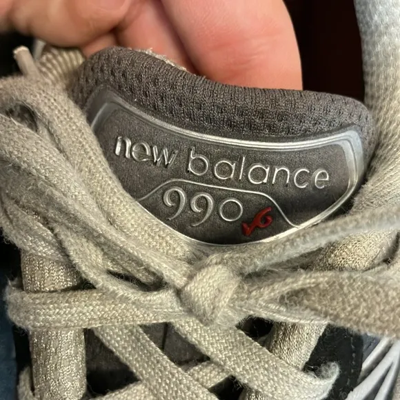 New Balance 990 v6 Made in USA Low M990BK6 Athletic Sneaker Shoes Men’s size 9