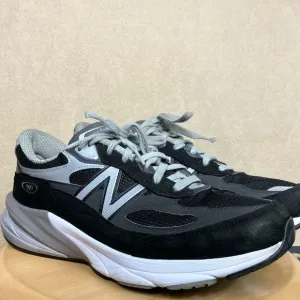 New Balance 990 v6 Made in USA Low M990BK6 Athletic Sneaker Shoes Men’s size 9