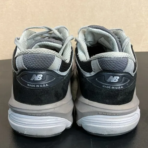 New Balance 990 v6 Made in USA Low M990BK6 Athletic Sneaker Shoes Men’s size 9