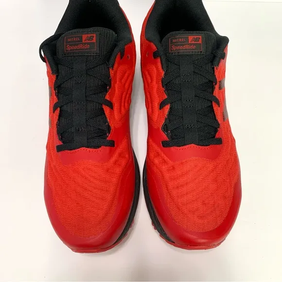 New Balance All Terrain Trail Running Shoes Red Black Men's Size 10