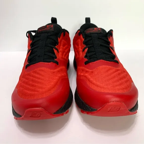 New Balance All Terrain Trail Running Shoes Red Black Men's Size 10