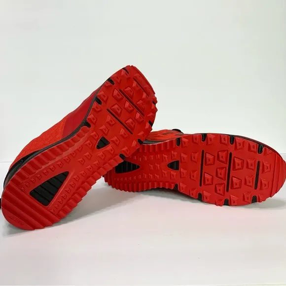 New Balance All Terrain Trail Running Shoes Red Black Men's Size 10