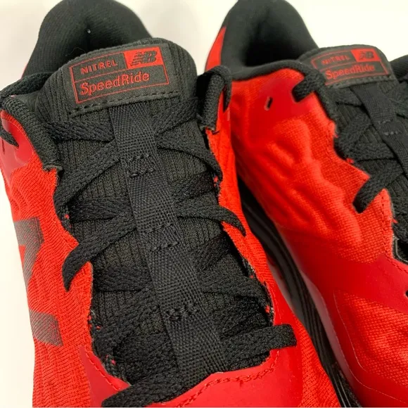 New Balance All Terrain Trail Running Shoes Red Black Men's Size 10