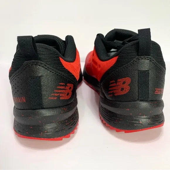 New Balance All Terrain Trail Running Shoes Red Black Men's Size 10