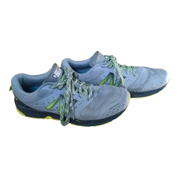New Balance Nitrel Gray All Terrain Mens Running Shoes Size 8.5 GUC