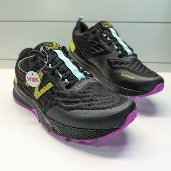 New Balance Nitrel v3 Speedride All Terrain Black Trail Running shoes Women's 9