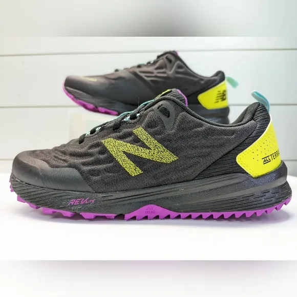 New Balance Nitrel v3 Speedride All Terrain Black Trail Running shoes Women's 9