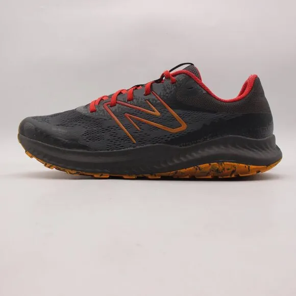 New Balance Nitrel V5 Trail Running Shoes Men's 14 D Gray Red Yellow Sneakers