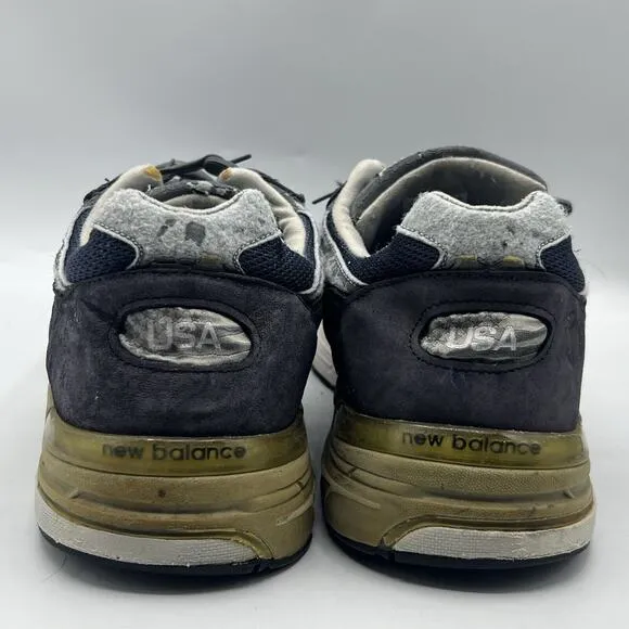 New Balance Vintage Shoes Mens 13 4E Heritage Collection MR993BK Navy Leather