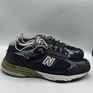 New Balance Vintage Shoes Mens 13 4E Heritage Collection MR993BK Navy Leather