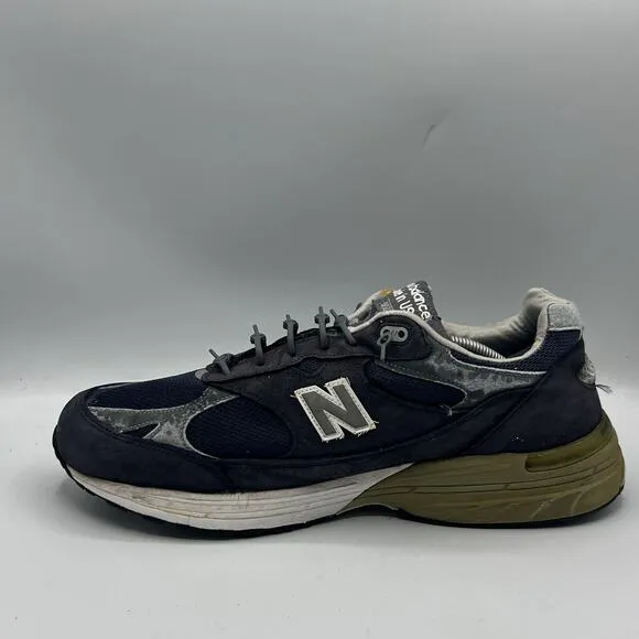 New Balance Vintage Shoes Mens 13 4E Heritage Collection MR993BK Navy Leather