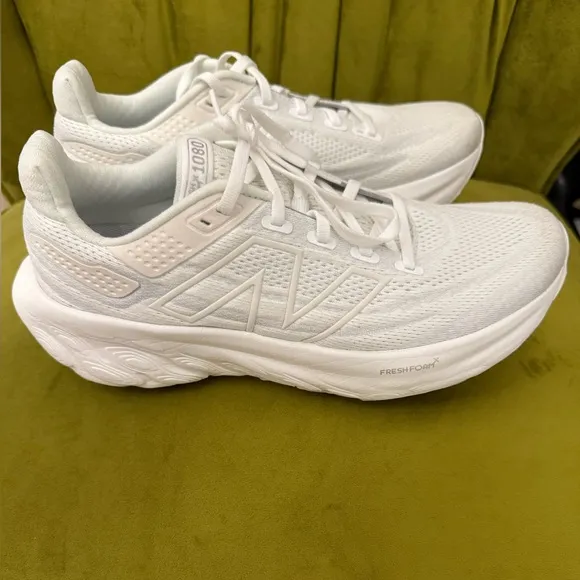 New Balance Women's Fresh Foam X 1080v13 Running Sneakers tennis white size 9