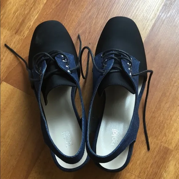 New Baldi denim cut out fashion lace heel shoes 8