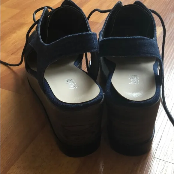 New Baldi denim cut out fashion lace heel shoes 8