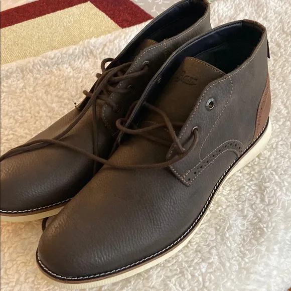 NEW Bass Men's Brown Leather Shoes