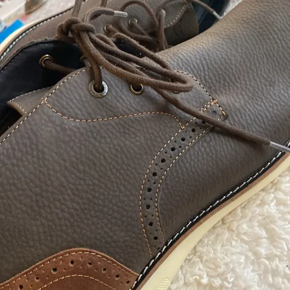 NEW Bass Men's Brown Leather Shoes