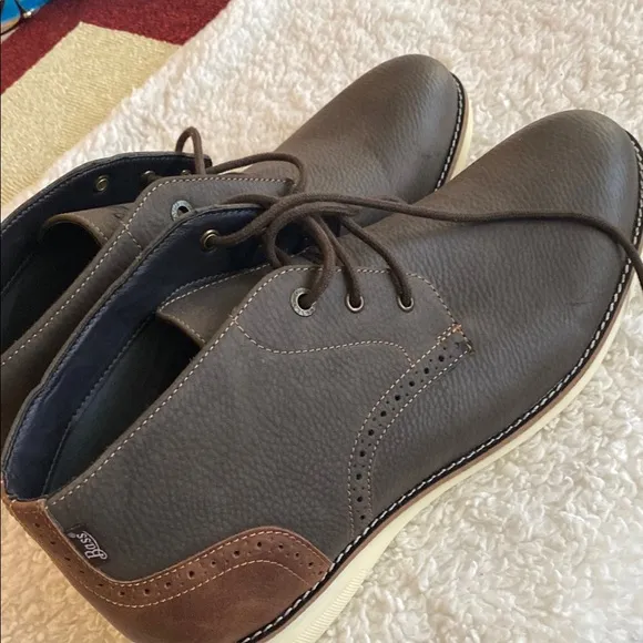 NEW Bass Men's Brown Leather Shoes