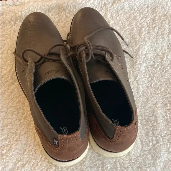 NEW Bass Men's Brown Leather Shoes