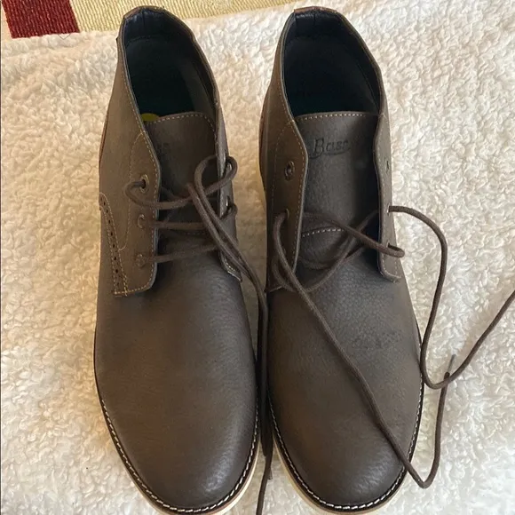 NEW Bass Men's Brown Leather Shoes