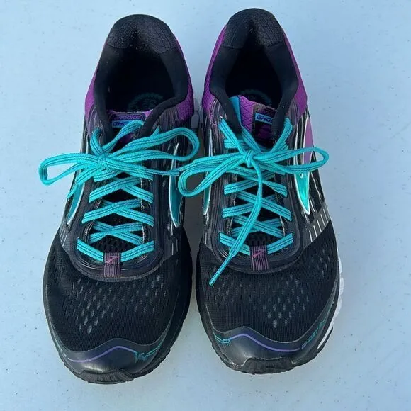 New Brooks Variation Black/SparklingGrape/Ceramic Running Shoes Size 10 B83