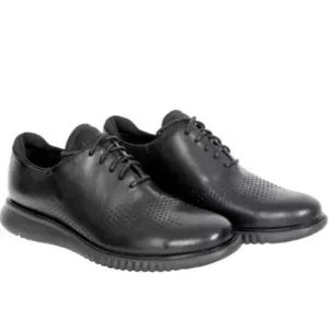 NEW!! Cole Haan Men's 2.Zerogrand Laser Wingtip Oxford Shoes 8.5 Black
