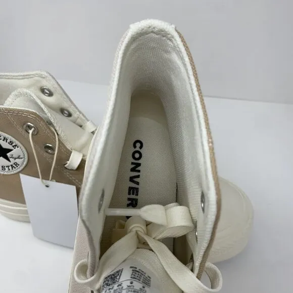 New Converse Women's Chuck Taylor All Star LIFT High Tri-Panel Shoes A01581C