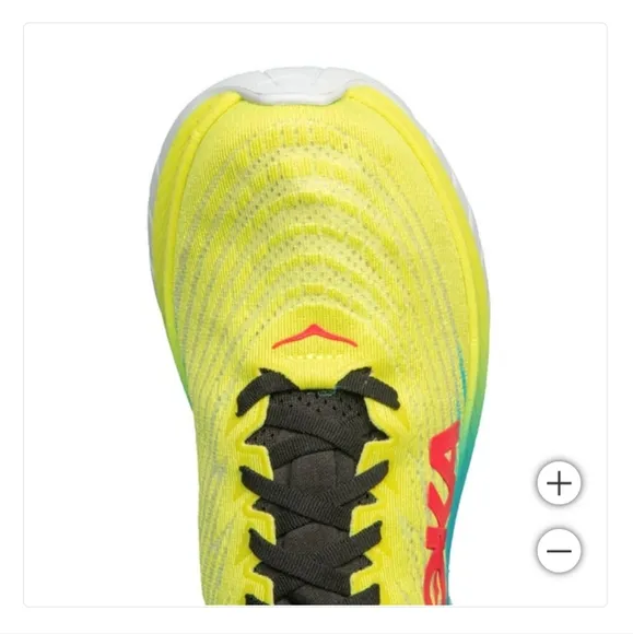 NEW!!! Hoka Men's Mach 5 Shoes Sneaker Lightweight Lace-up Yellow Primrose Scuba
