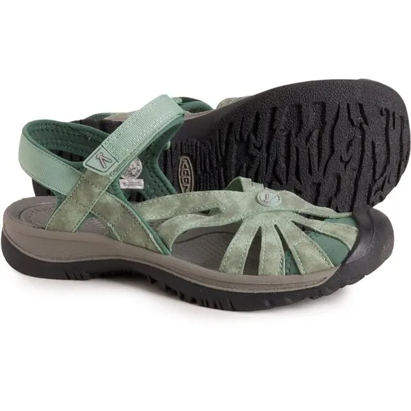 NEW  Keen Rose Sandals For Women  Granite Green/Drizzle 563SN