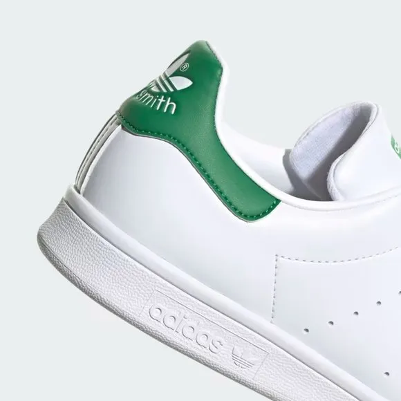[NEW] Men's adidas Stan Smith Shoes White/Green FX5502