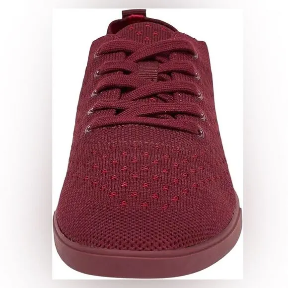 NEW Men’s Suavs The Zilker Lace-Up Sneaker Burgundy 12