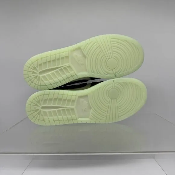 NEW Nike Youth Air Jordan 1 Retro Low Glow-in-the Dark Shoe HF0410-001 Size 6.5Y