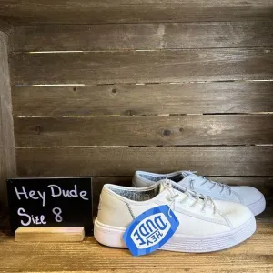 New NWT Mens Hey Dude Cody Sport Mesh White Comfort Sneakers Shoes Size‎ 8 M